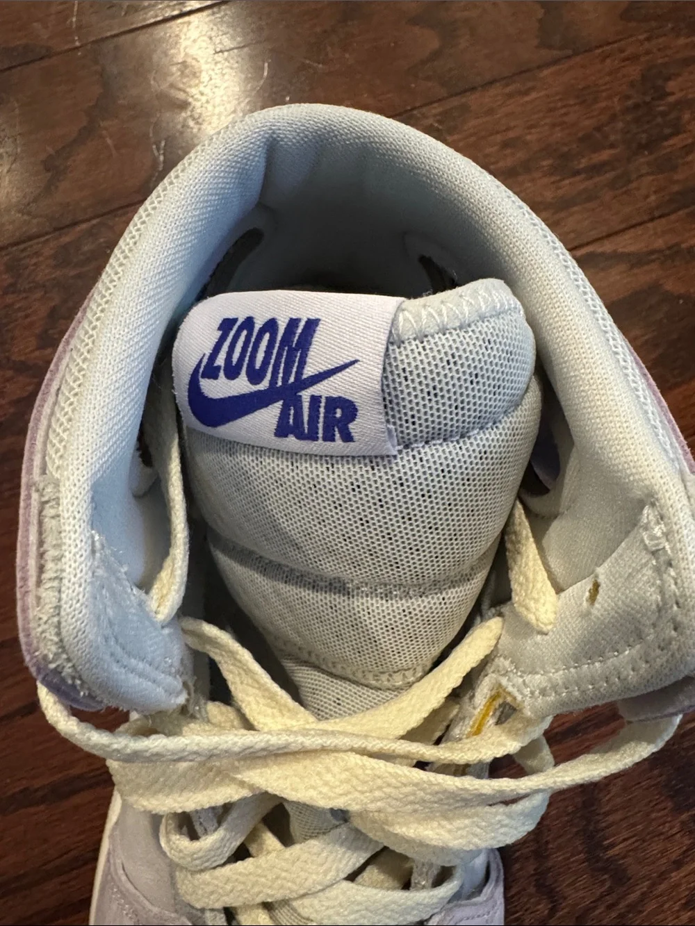 Nike Air Jordan 1 Low Lavender & Grey Sneakers | Women’s 10.5 LIKE NEW